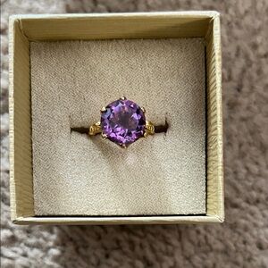 Amethyst ring